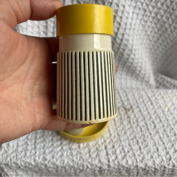 Vintage Hornsea Summertime Cruet set salt & pepper shaker mustard pot & dish MCM - Picture 15 of 16